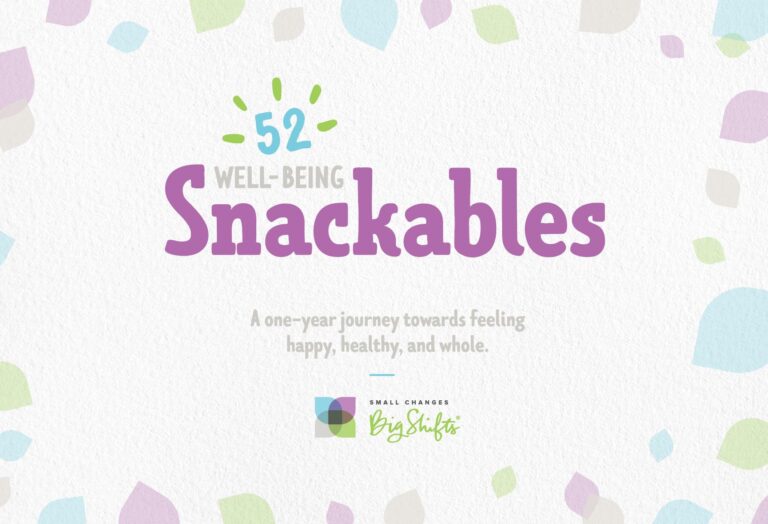 52 Well-Being Snackables