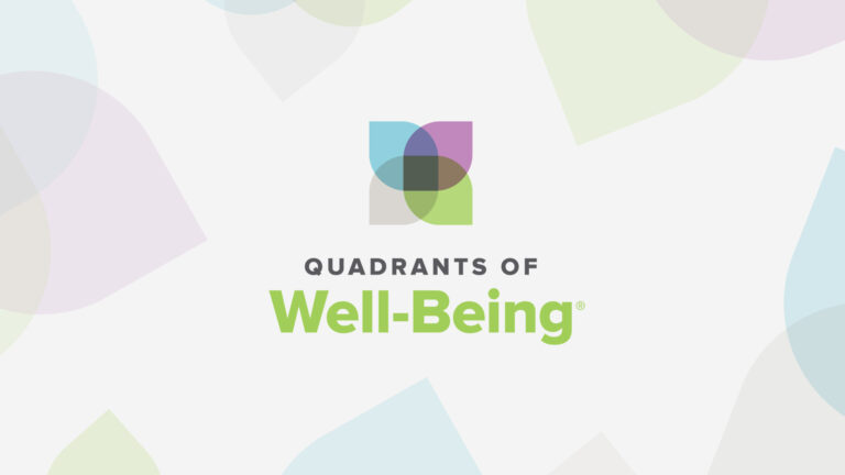 The Quadrants of Well-Being